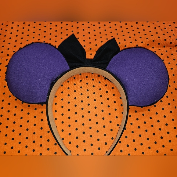 Halloween Disney Ears, Purple/Black w/ Huey, Dewey and Louie - Picture 7 of 9